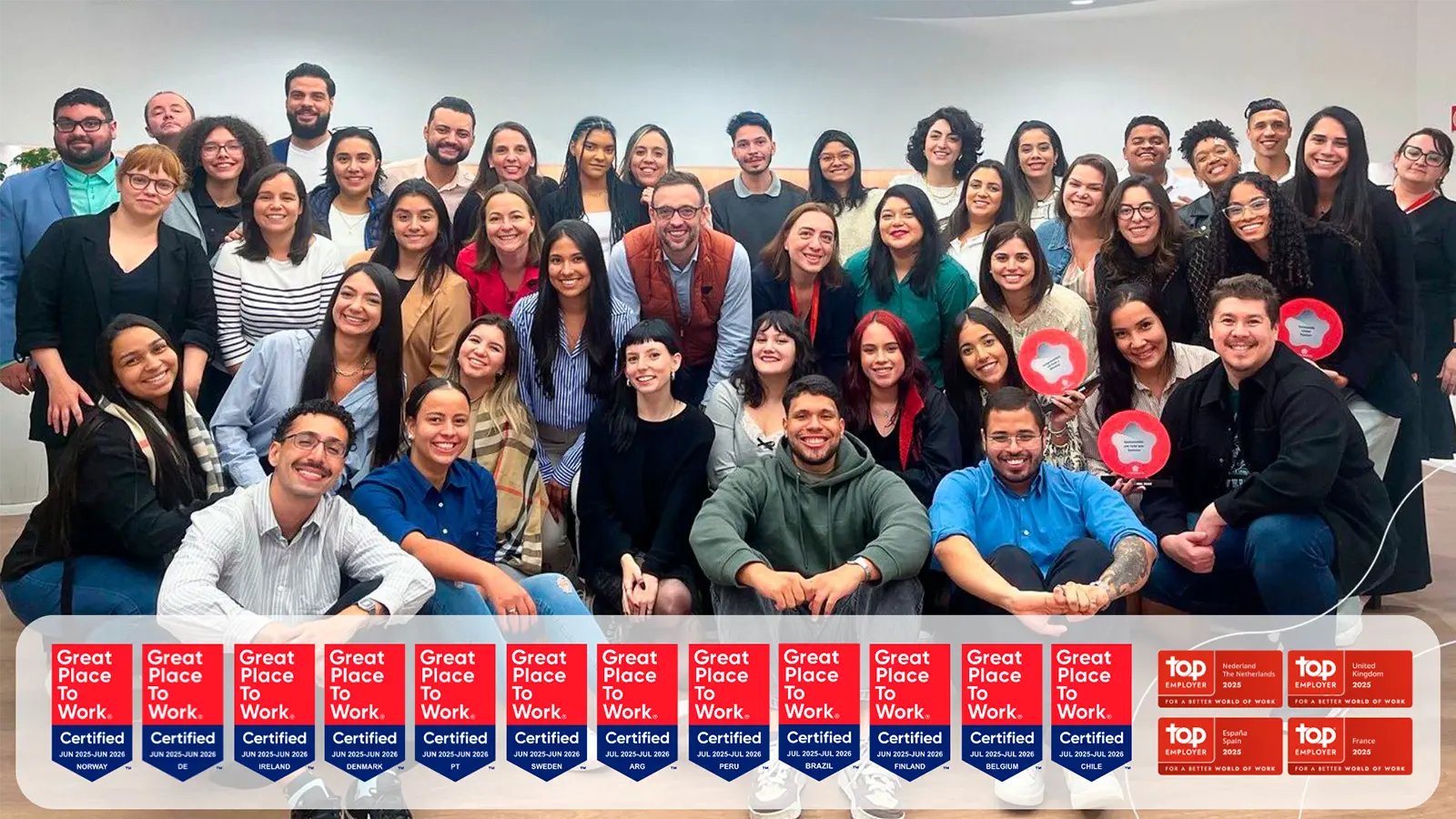 Verisure recognised as a best-in-class employer in all 17 countries